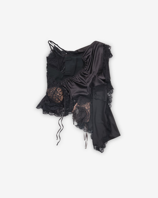 Junya Watanabe - Women's Draped Blouse - (Black)