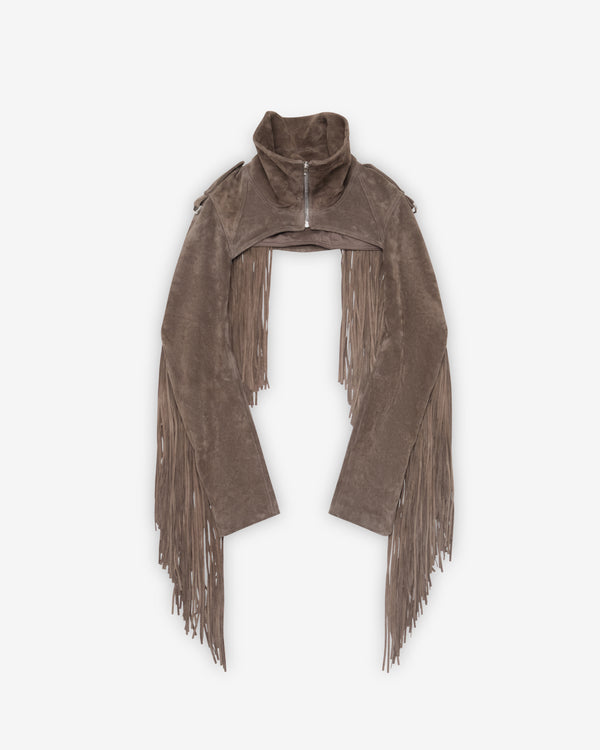 Rick Owens - Men's Micro Dracu Jacket - (Dust)