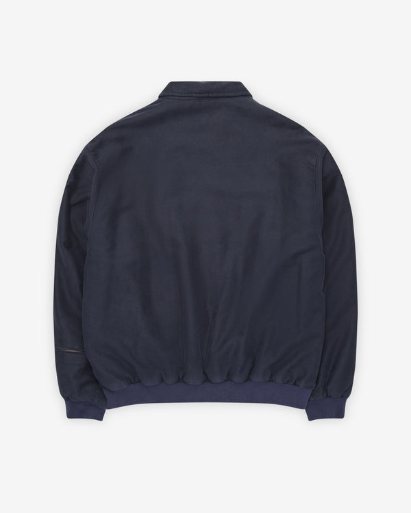 A.Presse - Men's Vintage Cotton Silk Moleskin Jacket - (Navy)