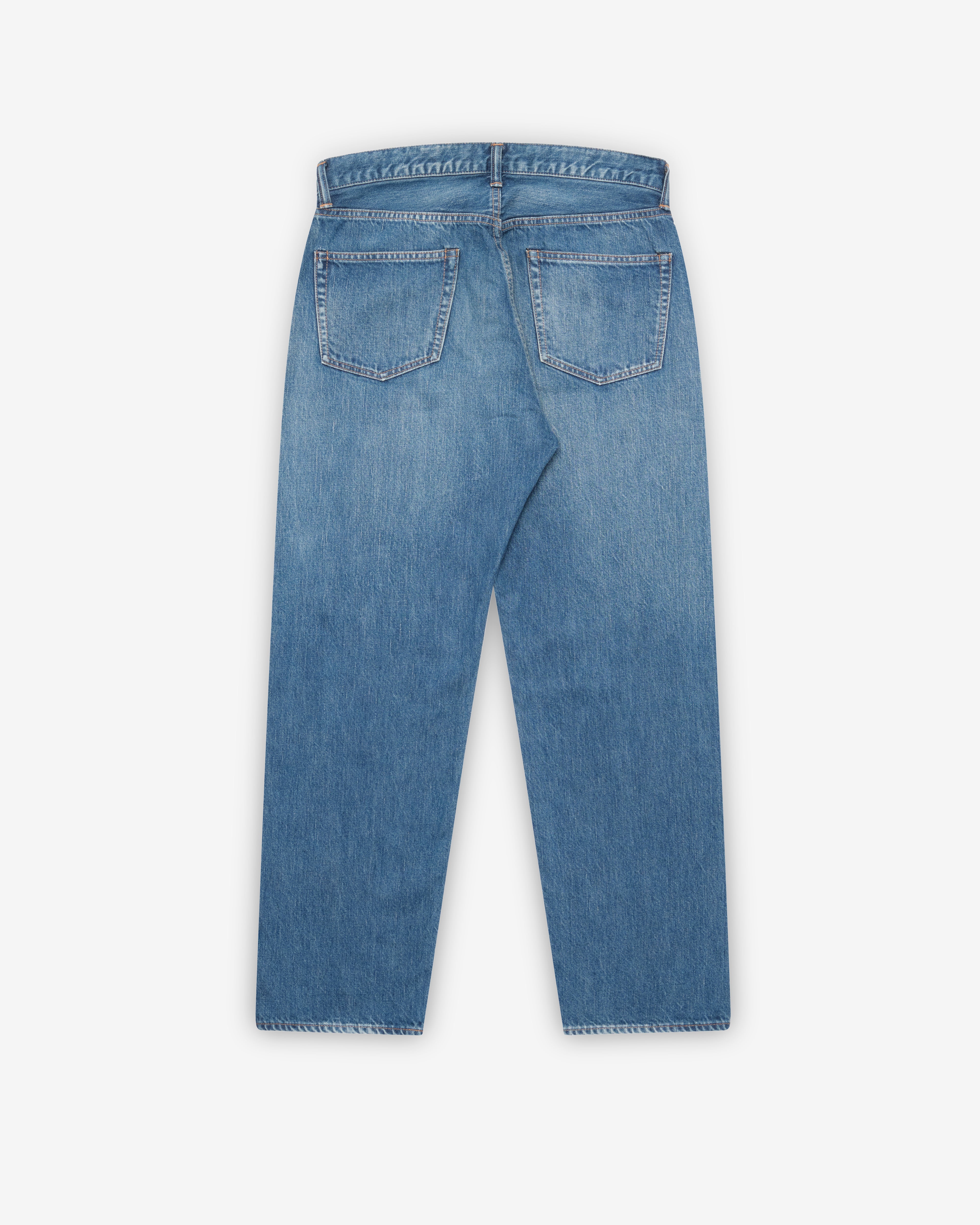 A.Presse: Men's Washed Denim Pants (Bleach) | DSMNY E-SHOP