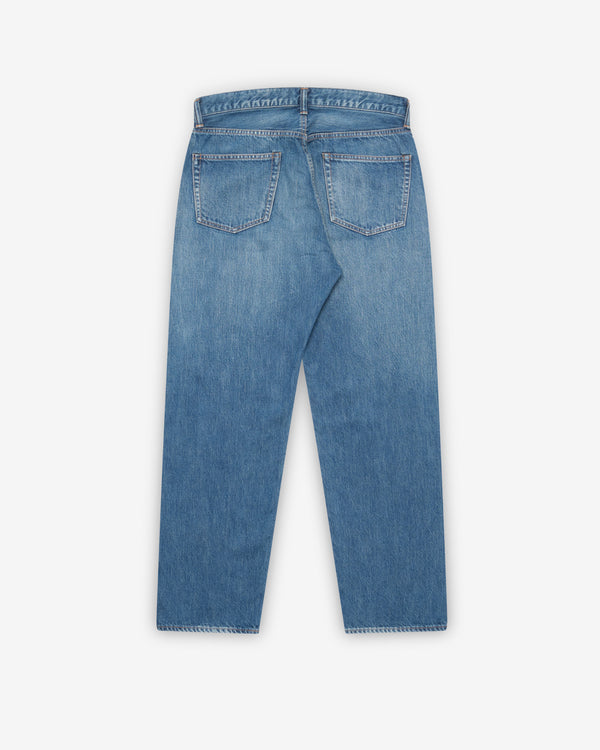 A.Presse - Men's Washed Denim Pants - (Bleach)