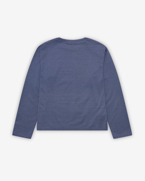 Miu MIu - Men's Jacquard Jersey T-Shirt - (Royal Blue/White)