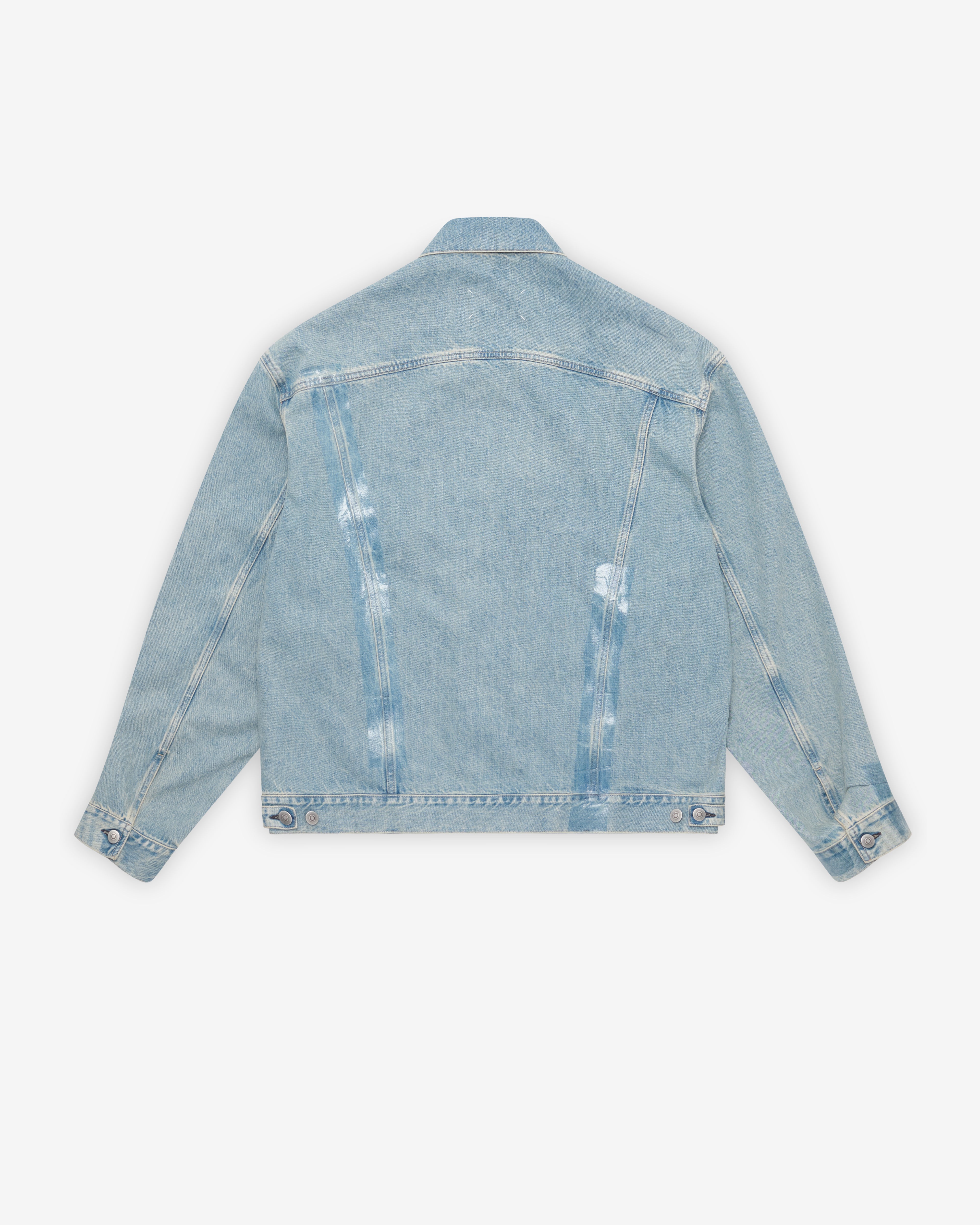 Maison Margiela: Men's Denim Jacket (Ice Blue) | DSMNY E-SHOP