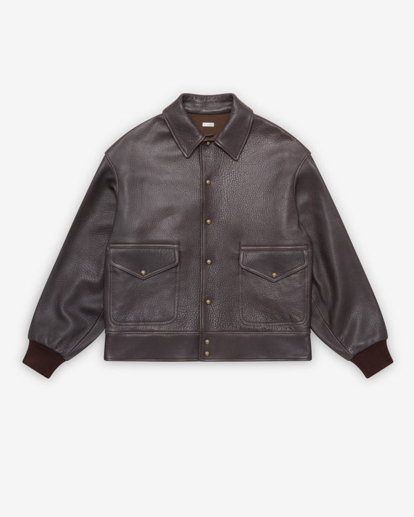A.Presse - Men's A-1 Flight Jacket - (Brown)
