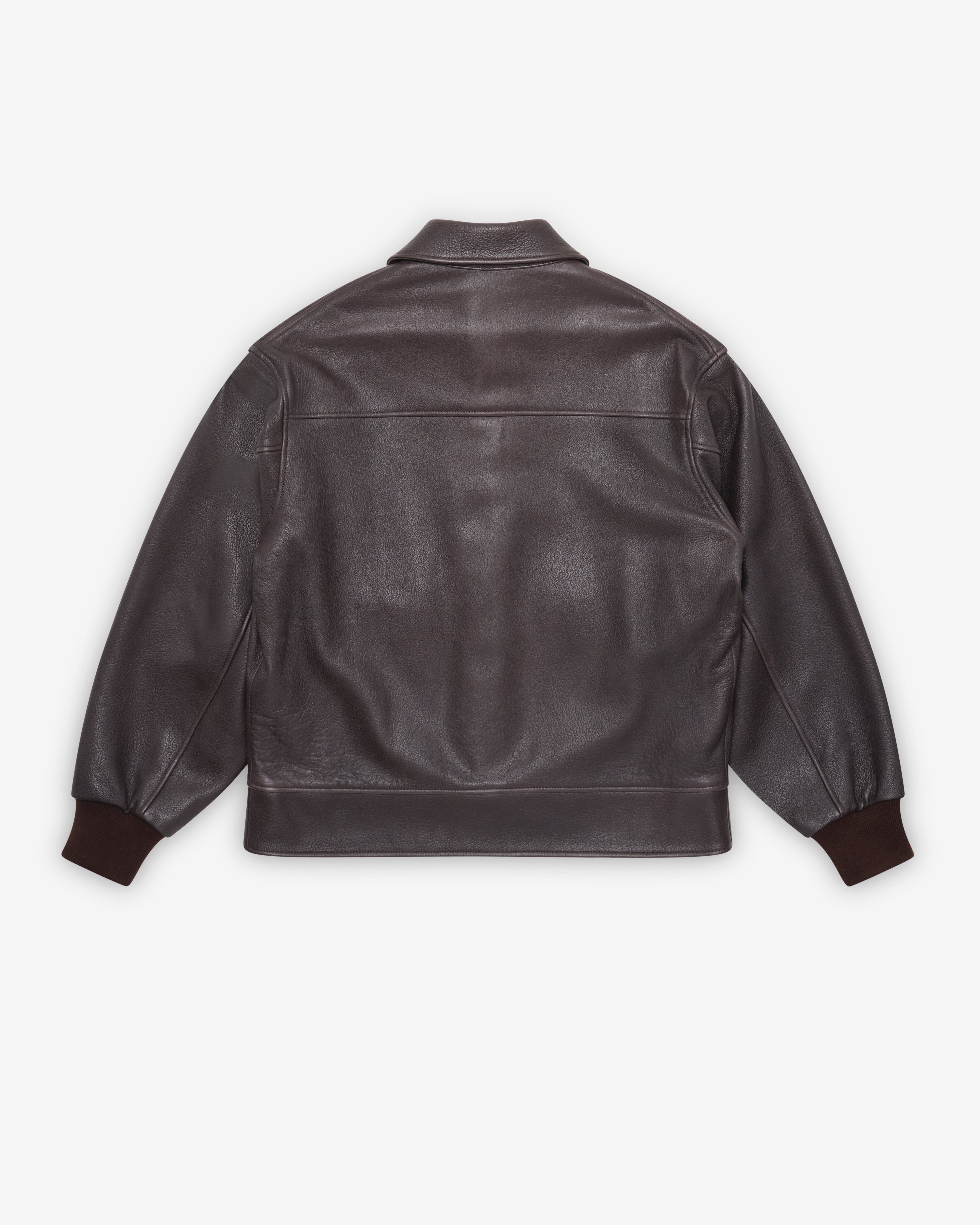 A.Presse: Men's A-1 Flight Jacket (Brown) | DSMNY E-SHOP