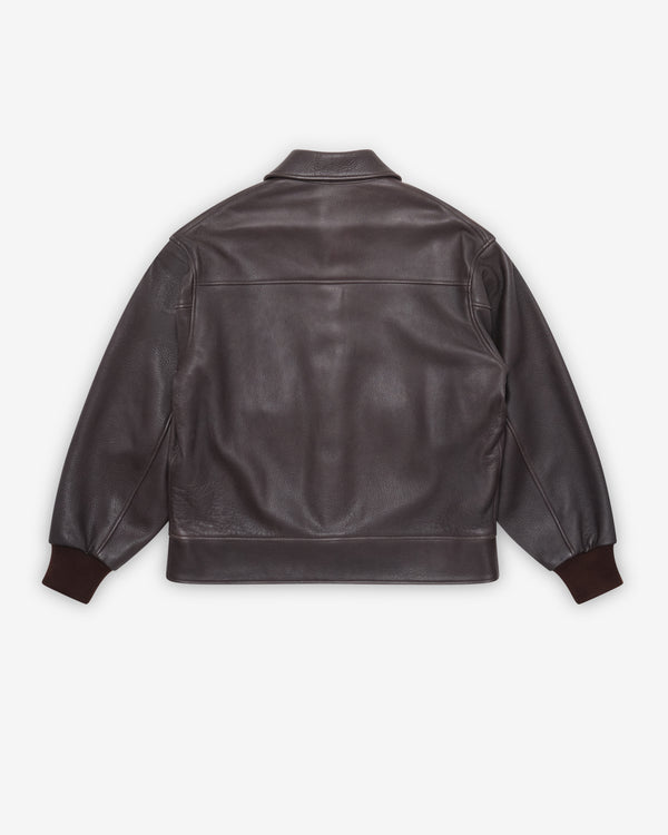 A.Presse - Men's A-1 Flight Jacket - (Brown)