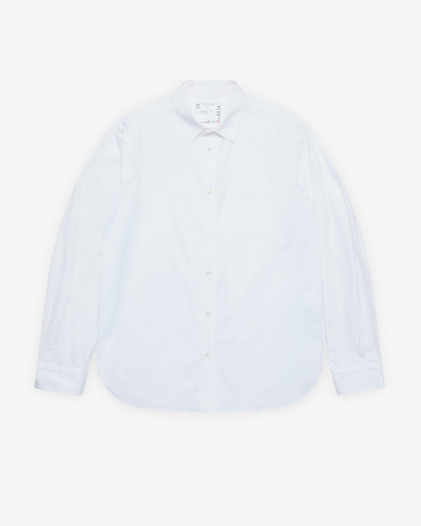 sacai - Men's Poplin Shirt - (White)