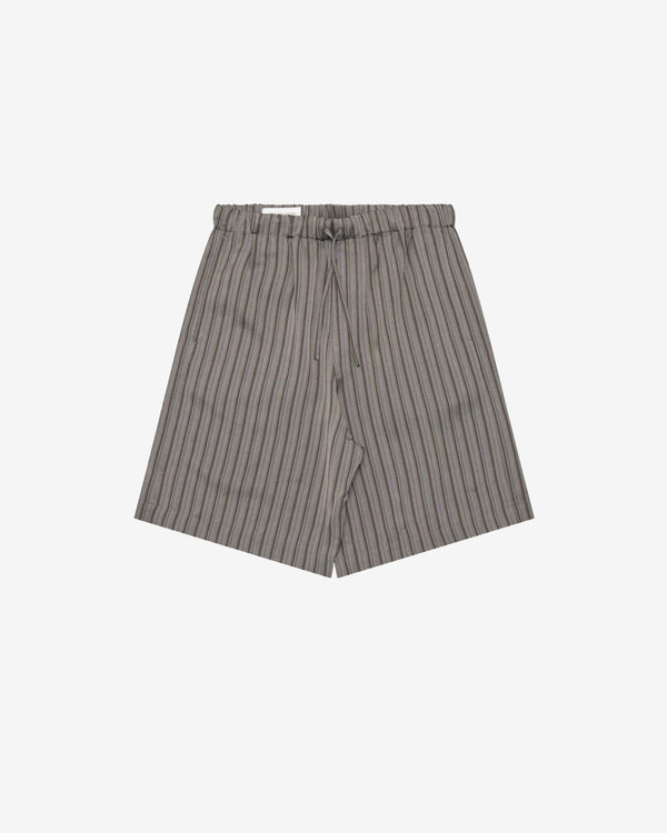 Dries Van Noten - Men's Striped Shorts - (Grey)