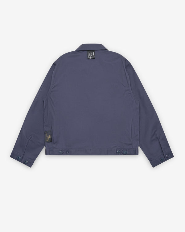Undercover - Men's Curved Zipper Blouson - (Dark Navy)