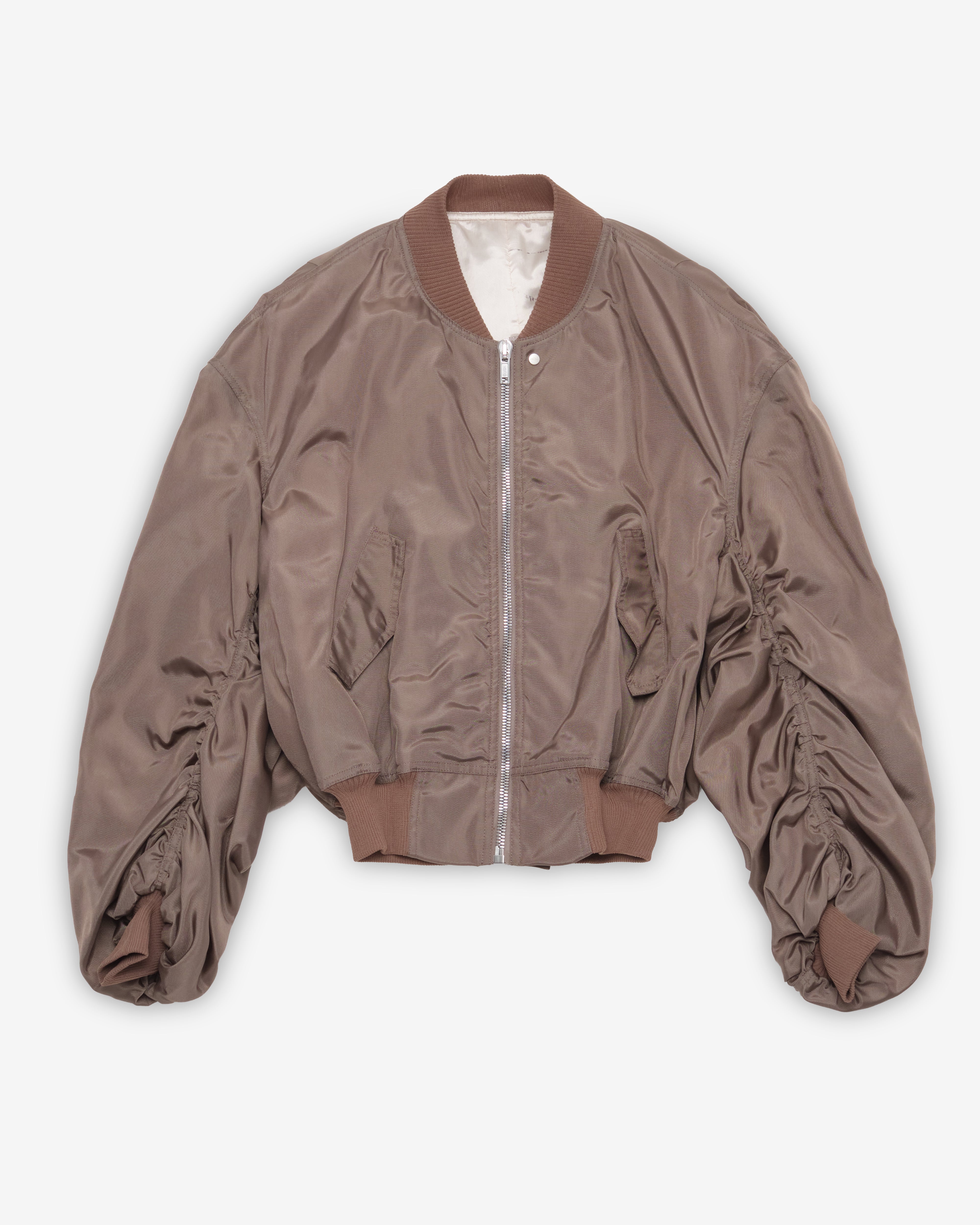 Rick Owens: Women's Secchia Flight Bomber (Dust/Milk) | DSMNY E-SHOP