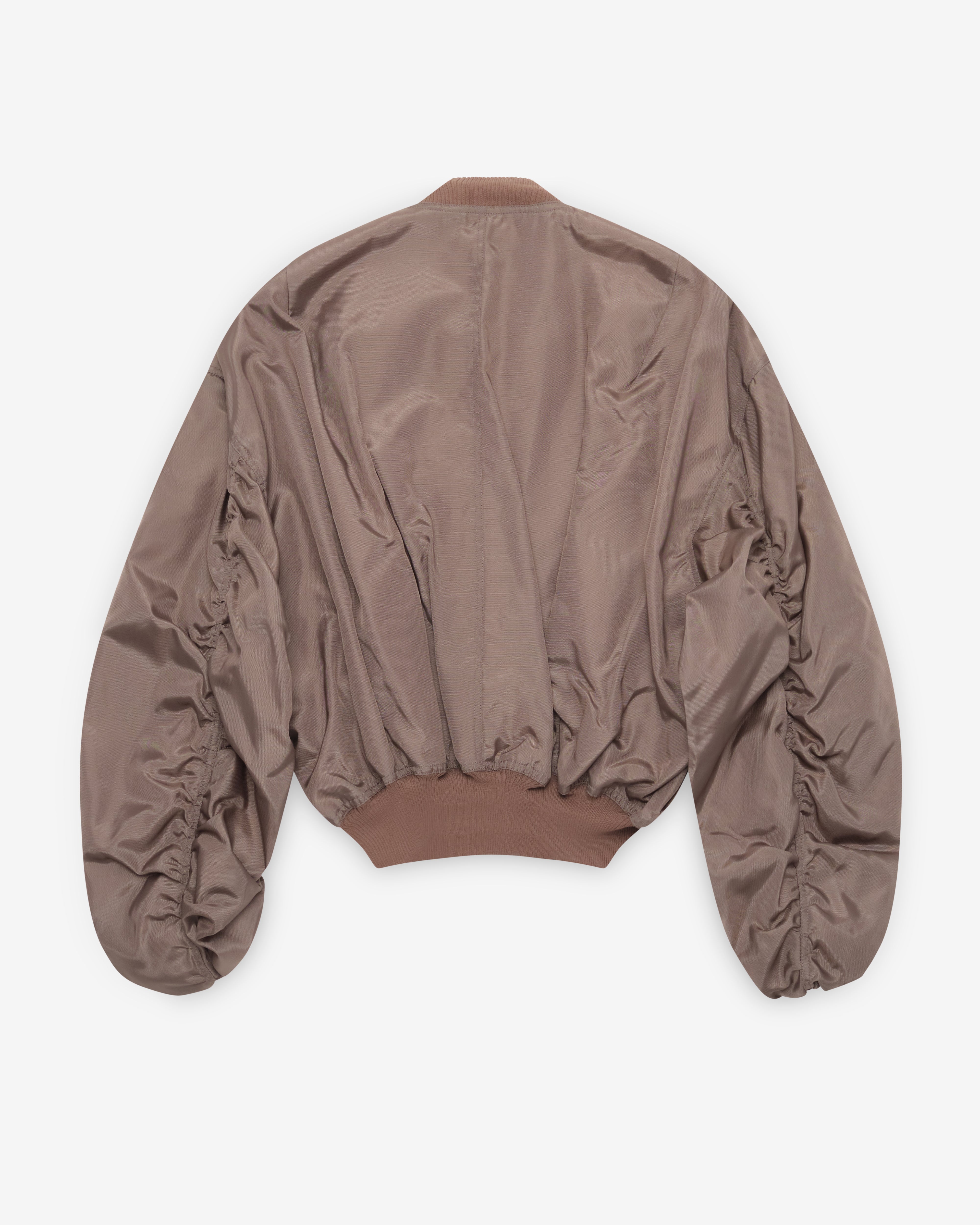 Rick Owens: Women's Secchia Flight Bomber (Dust/Milk) | DSMNY E-SHOP