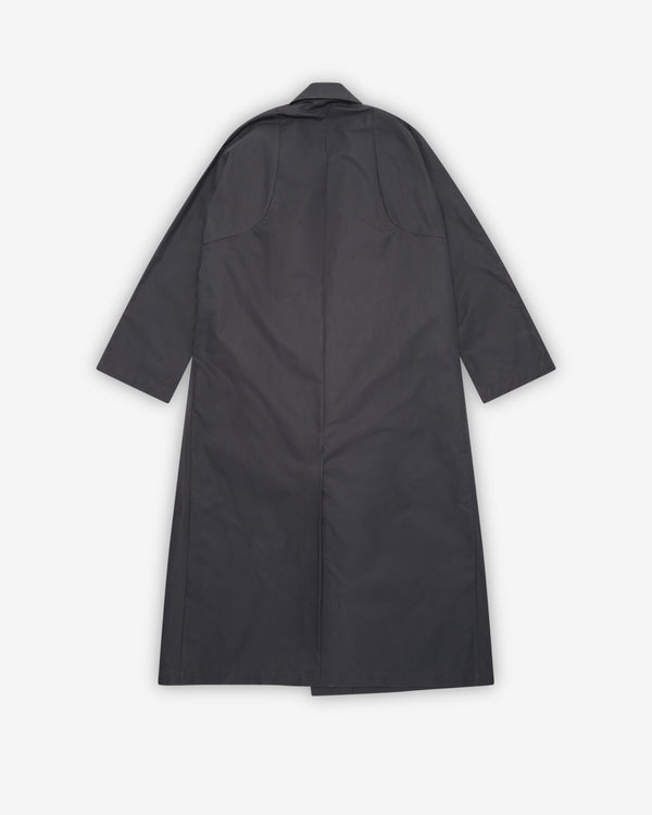 Torisheju - Women's Waxed Concaved Coat - (Black)