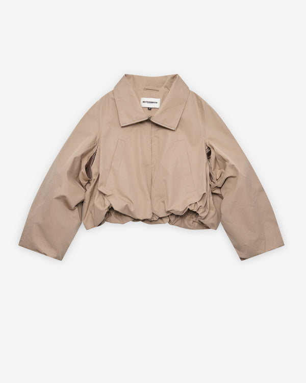 Melitta Baumeister - Women's Round Zip Up Jacket - (Beige)