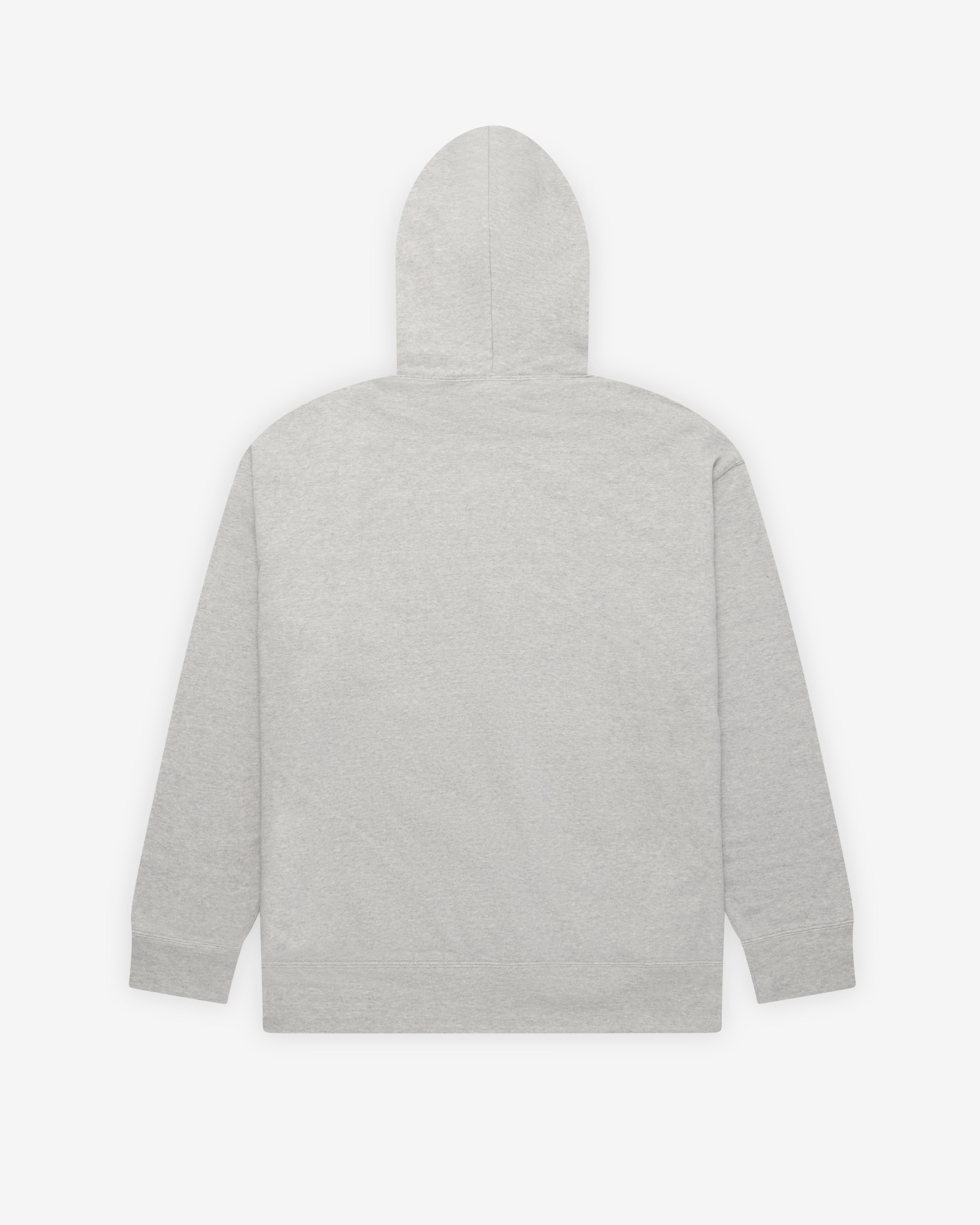 CDG: Logo Hooded Sweatshirt (Grey) | DSMNY E-SHOP