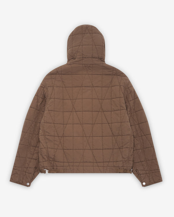 Stone Island - Men's Nylon Tela Quilted-TC Jacket - (Umber)