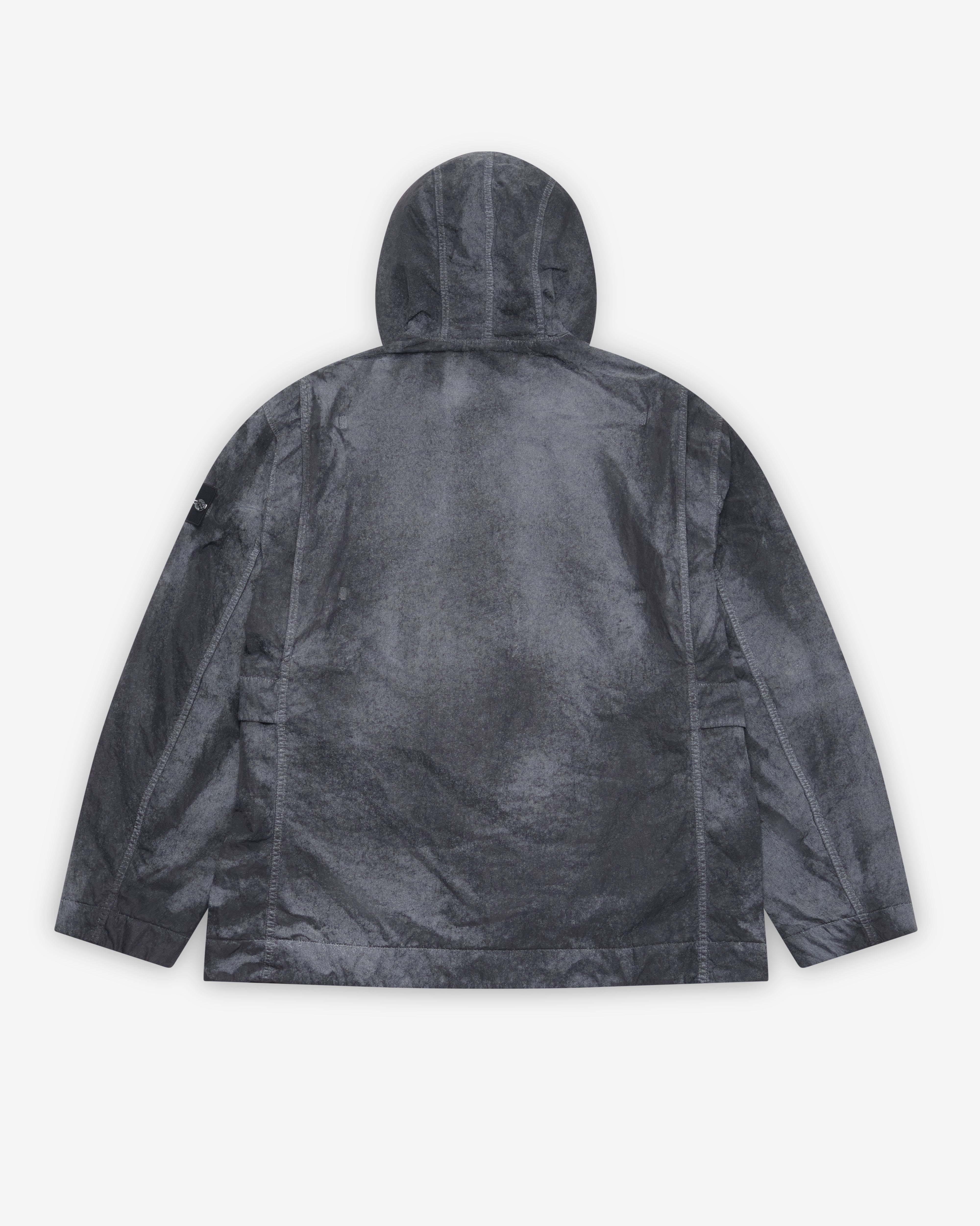 Stone Island: Men's Dense Nylon T-C Hand Sprayed Reflective Jacket