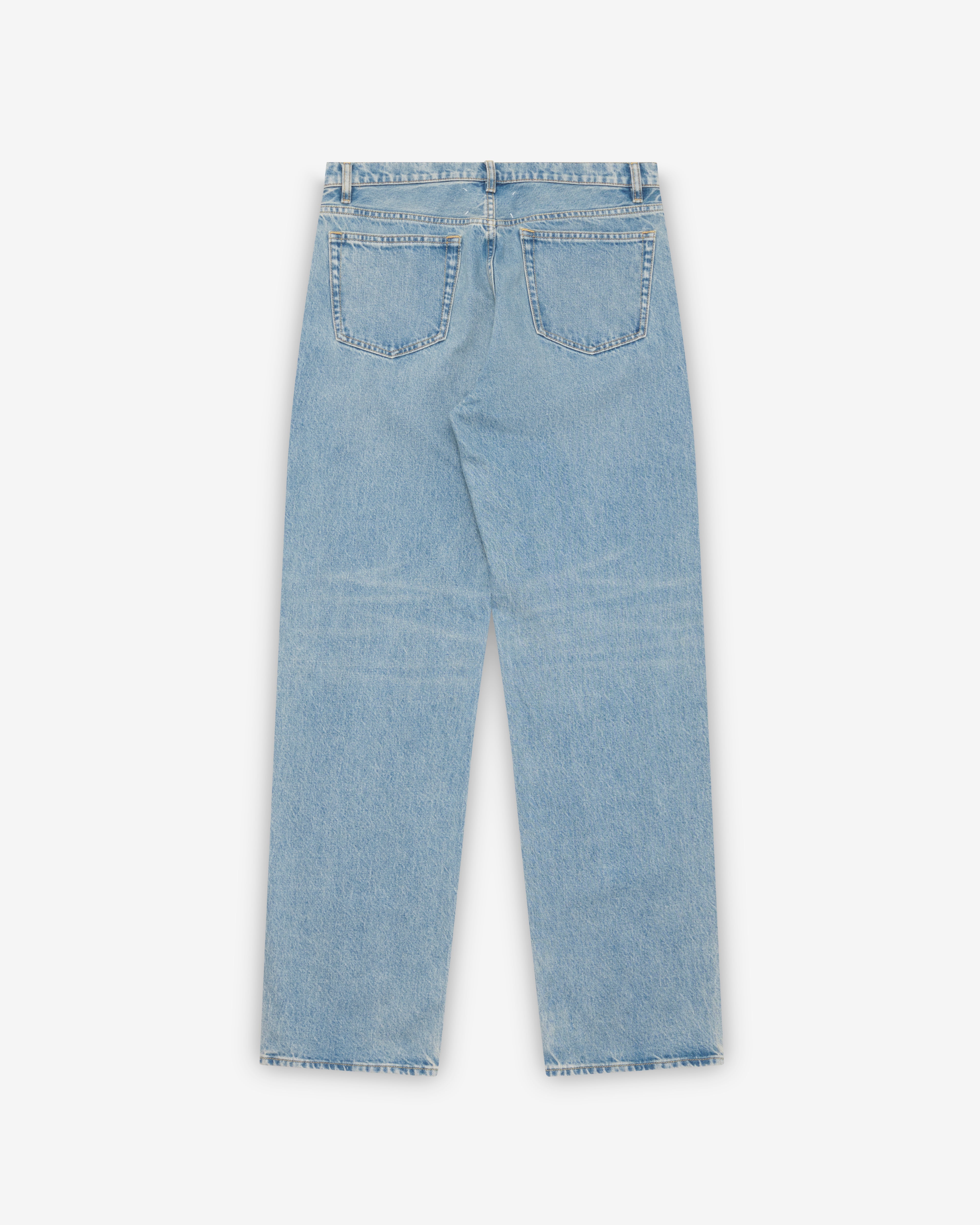 Maison Margiela: Men's 5-Pocket Denim Trousers (Ice Blue) | DSMNY
