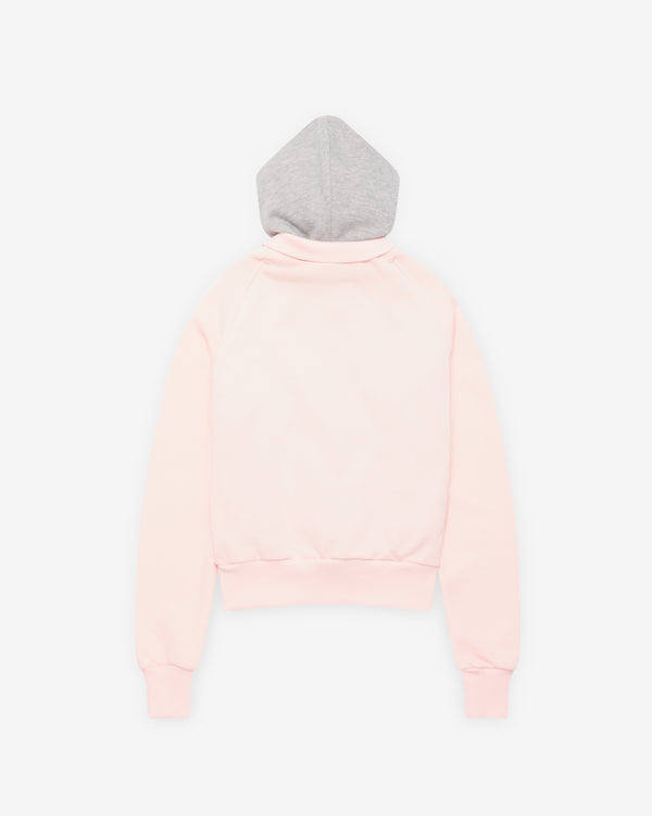 August Barron - Women's Double Hoodie - (Pink/Grey)