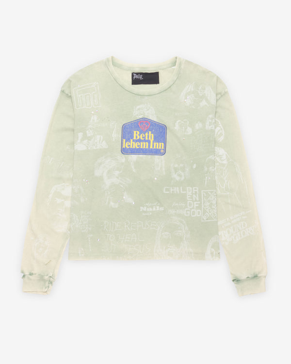 Paly - Men's Bethlehem L/S Tee - (Light Green)