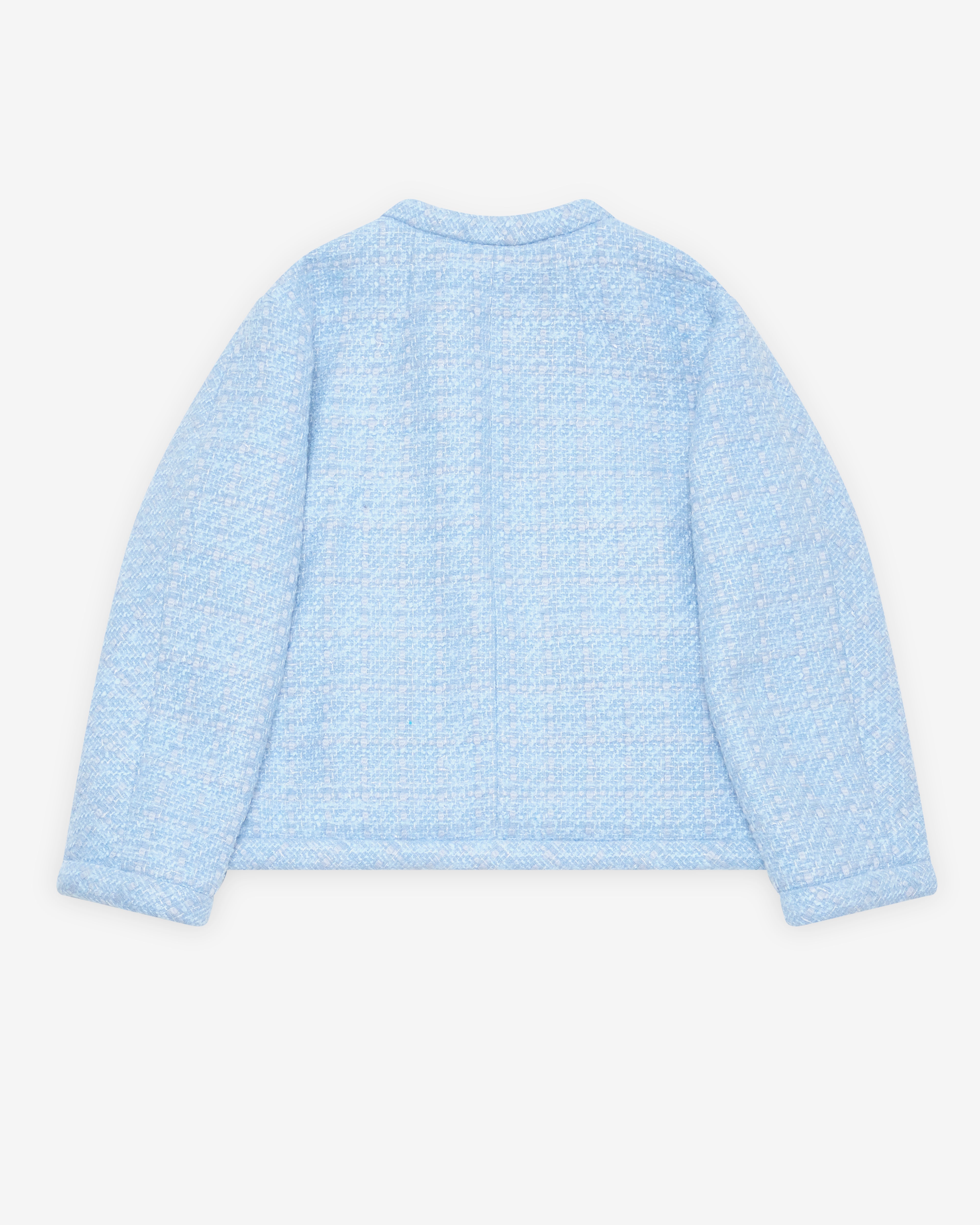 Marc Jacobs: Women's Pop J Marc Tweed Jacket (Blue Mist) | DSMNY E