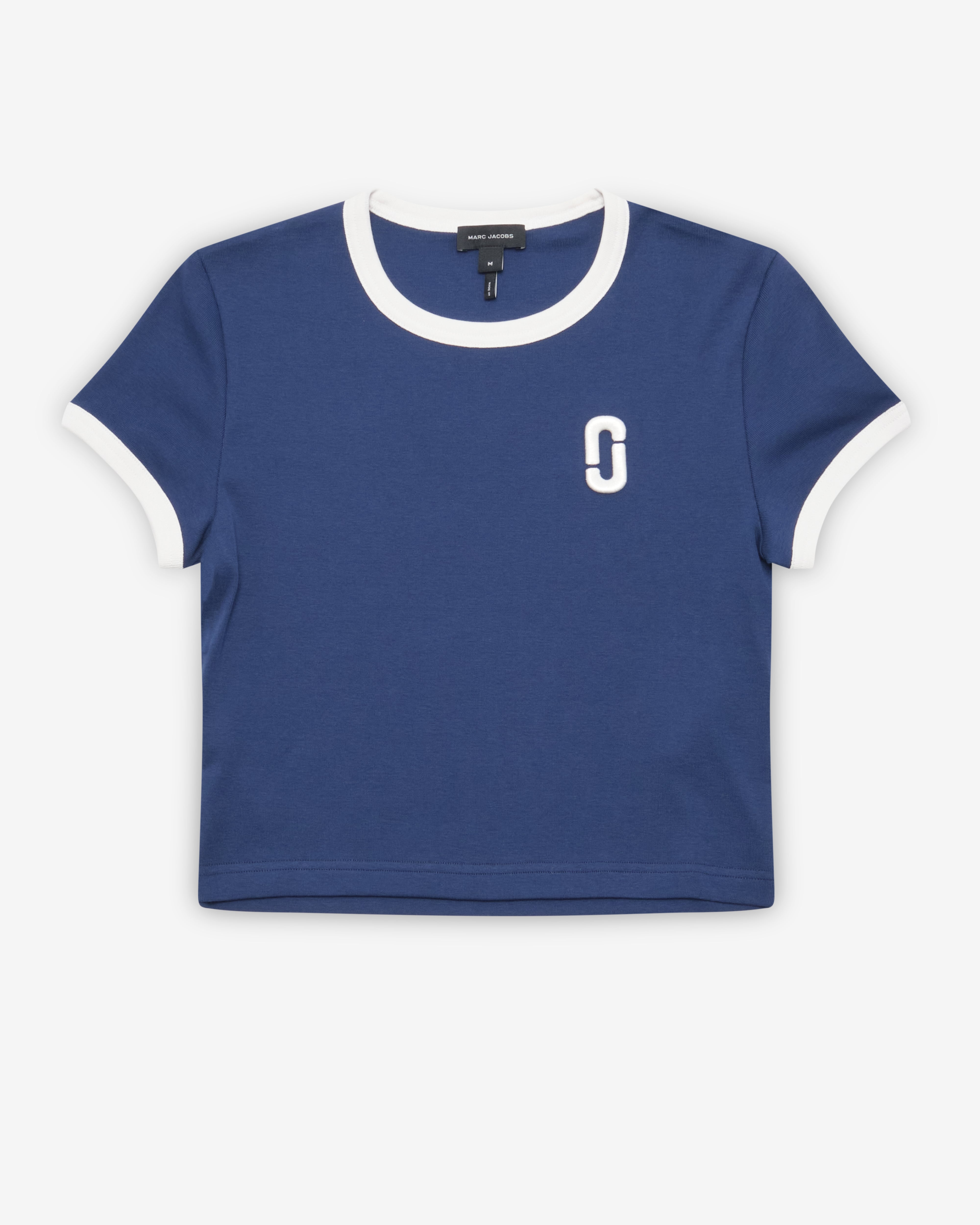 Marc Jacobs: Women's Pop J Marc Ringer Baby Tee (Navy Multi