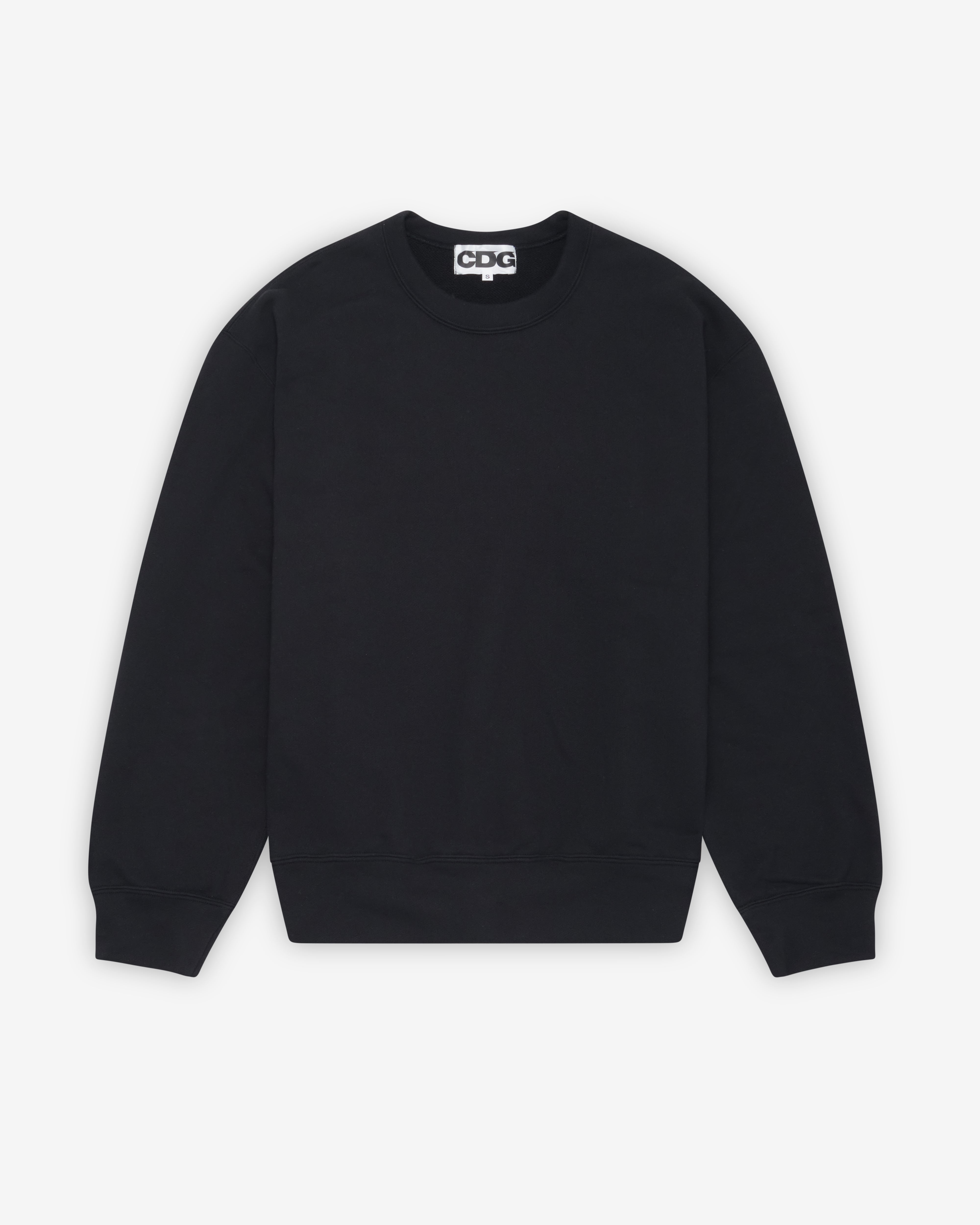 CDG: Oversized Sweatshirt (Black) | DSMNY E-SHOP