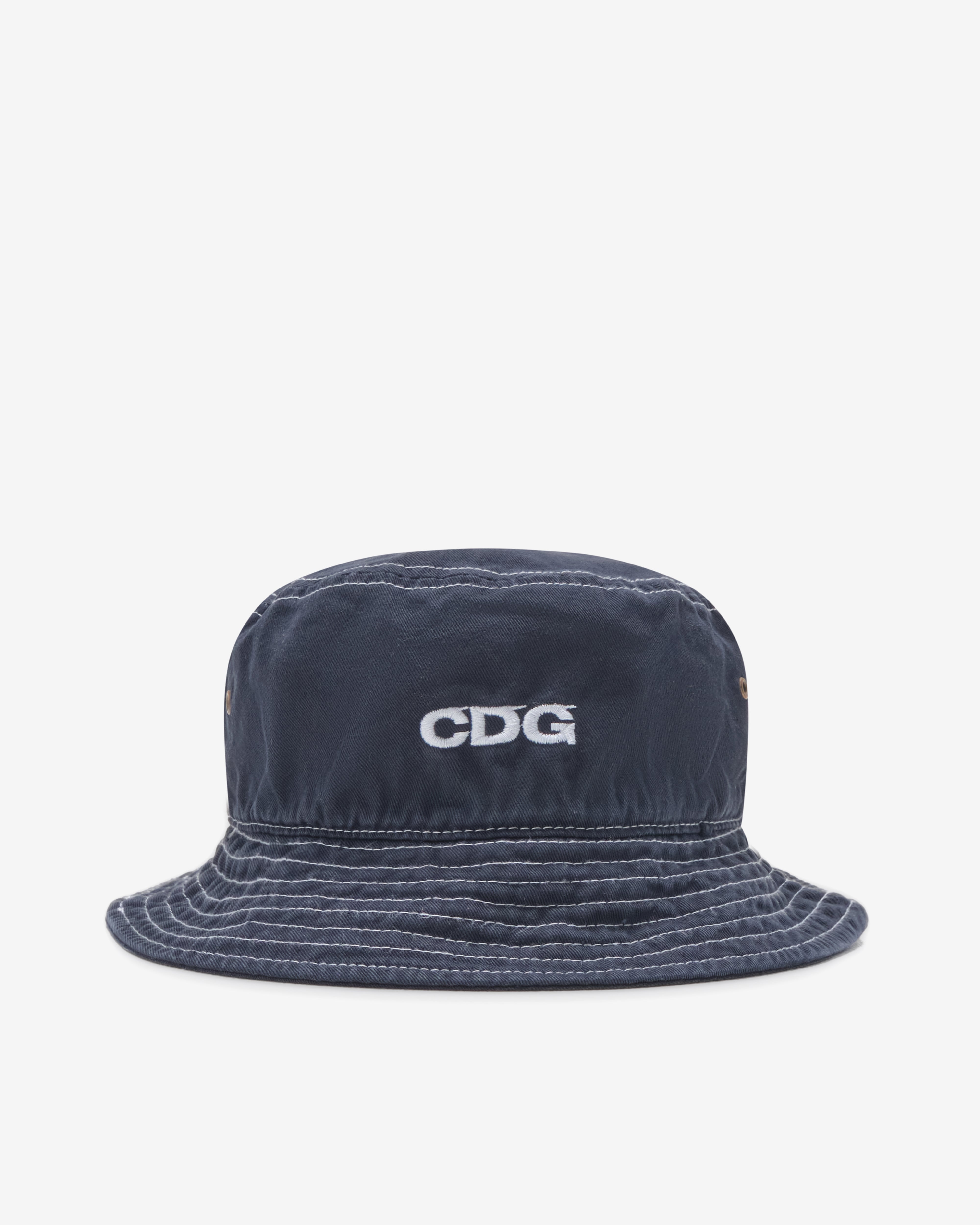 CDG: CDG Staff Shirt Hat (Navy) | DSMNY E-SHOP