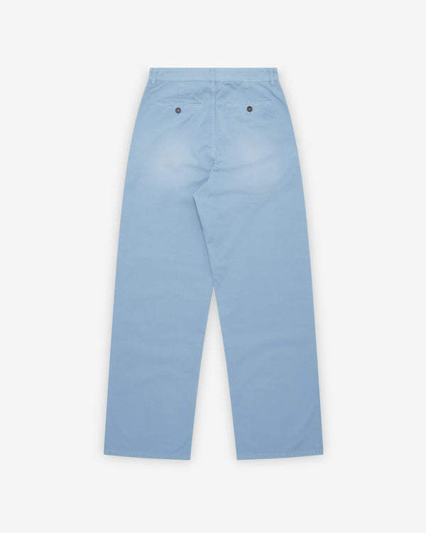 Miu Miu - Women's Garment-Dyed Twill Pants - (Astral Blue)