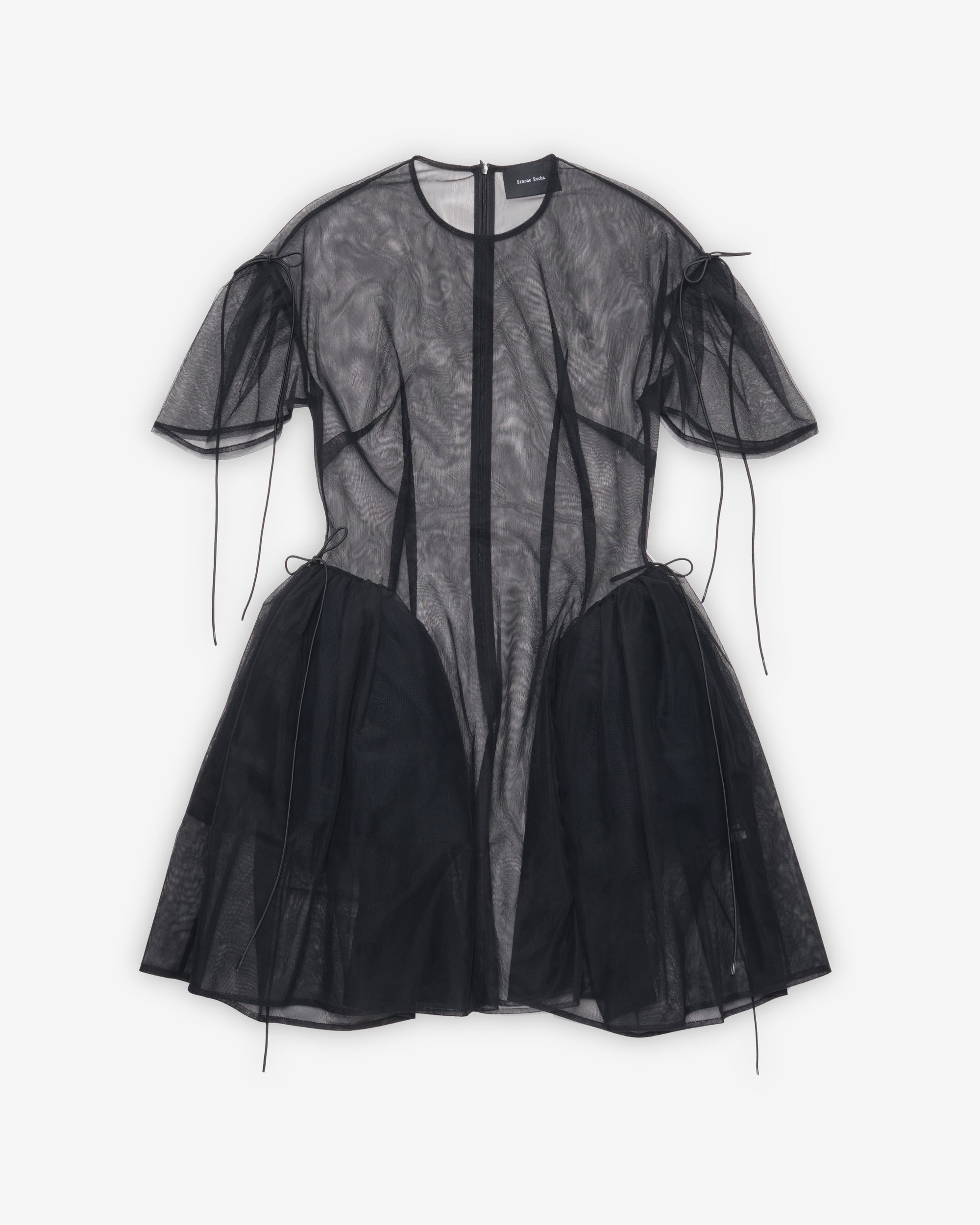 black dress mesh puff sleeves Glamrae Elegant Black Off-Shoulder Corset Long Dress With Detachable Mesh Puff Sleeves, Sequins Gown For Wedding Guest,Formal Evening Party & Halloween