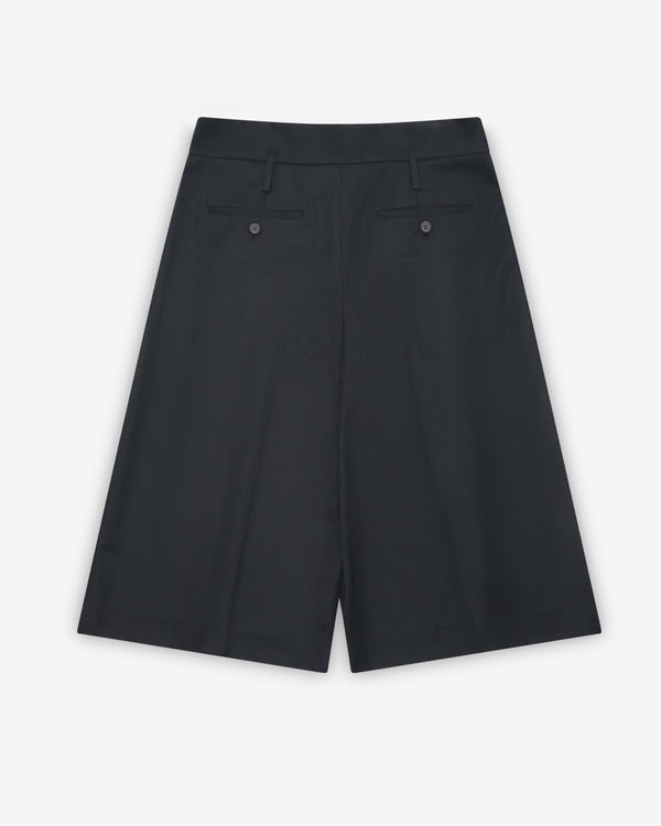 Simone Rocha - Men's Peeling Waist Wide Leg Shorts - (Black)