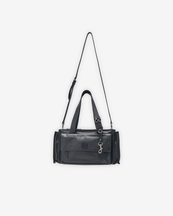 Miu Miu - Women's Utilitaire Shopping Bag - (Black)
