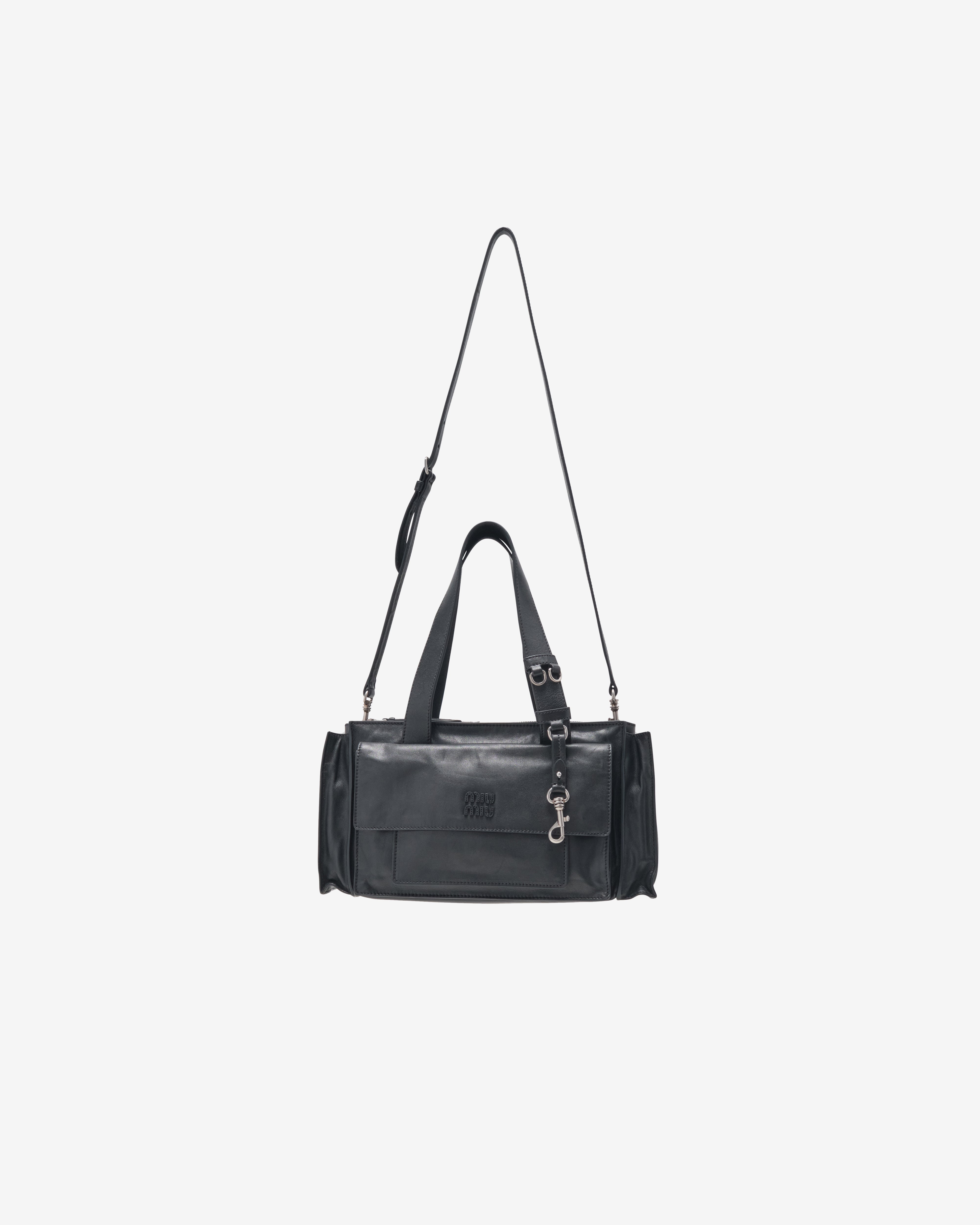 Miu Miu: Women's Utilitaire Shopping Bag (Black) | DSMNY E-SHOP