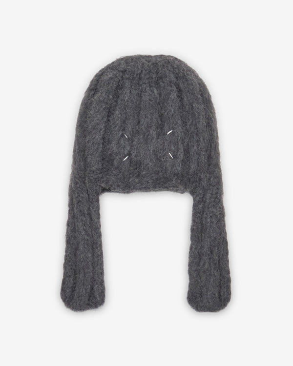 Maison Margiela - Men's Alpaca Wool Beanie - (Charcoal)