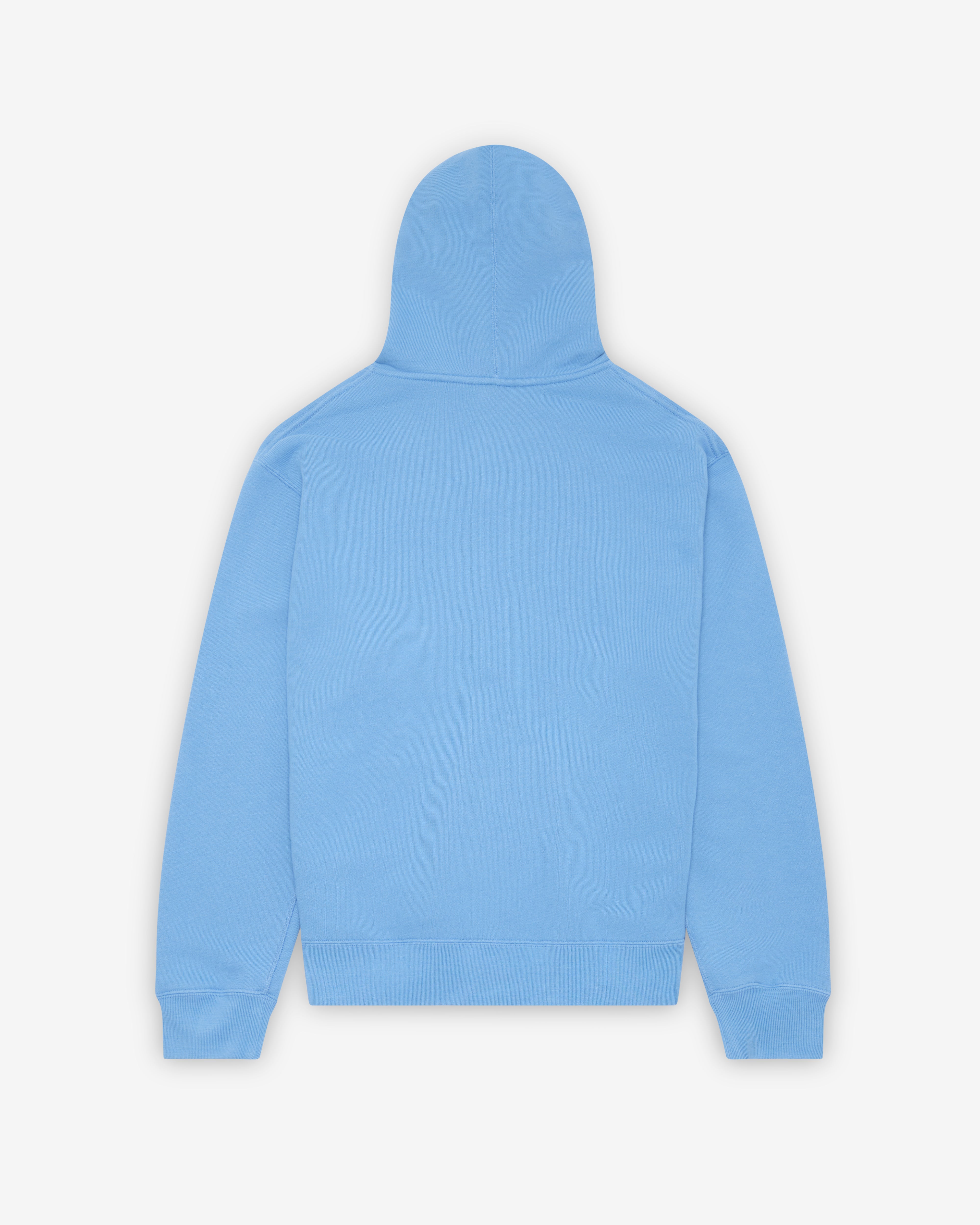 JW Anderson: Men's Front Zip Hoodie (Washed Blue) | DSMNY E-SHOP