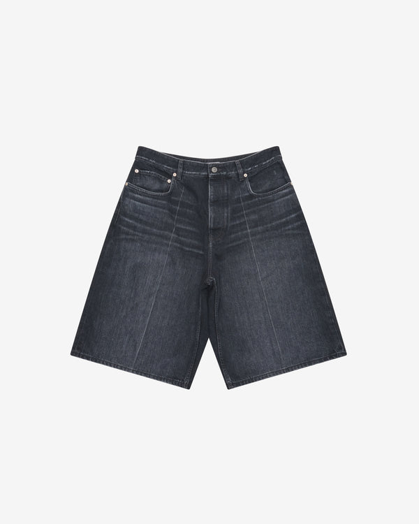 Balenciaga - Men's Denim Stay Press Shorts - (Black)