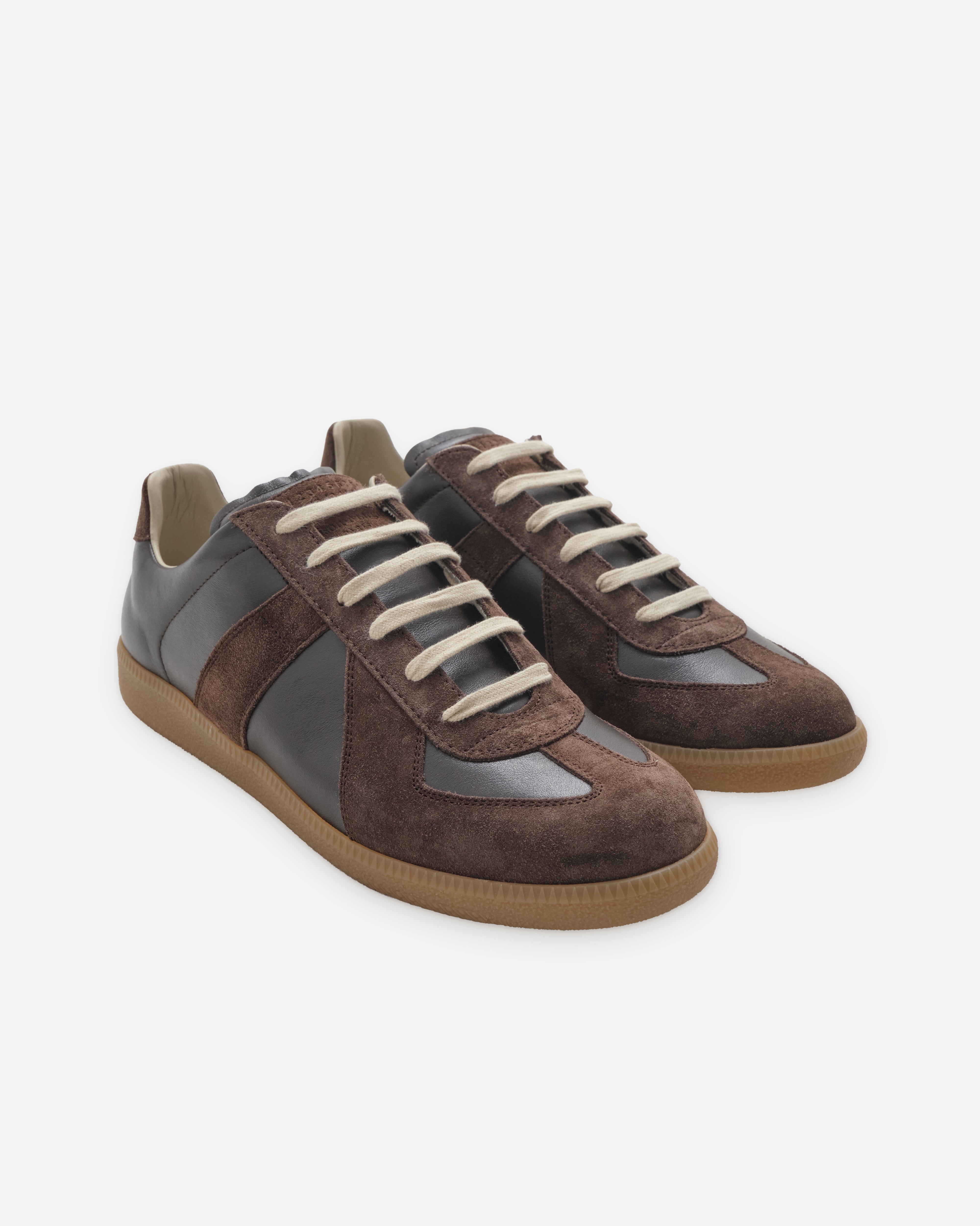 Maison Margiela: Men's Replica Sneakers (Coffee) | DSMNY E-SHOP