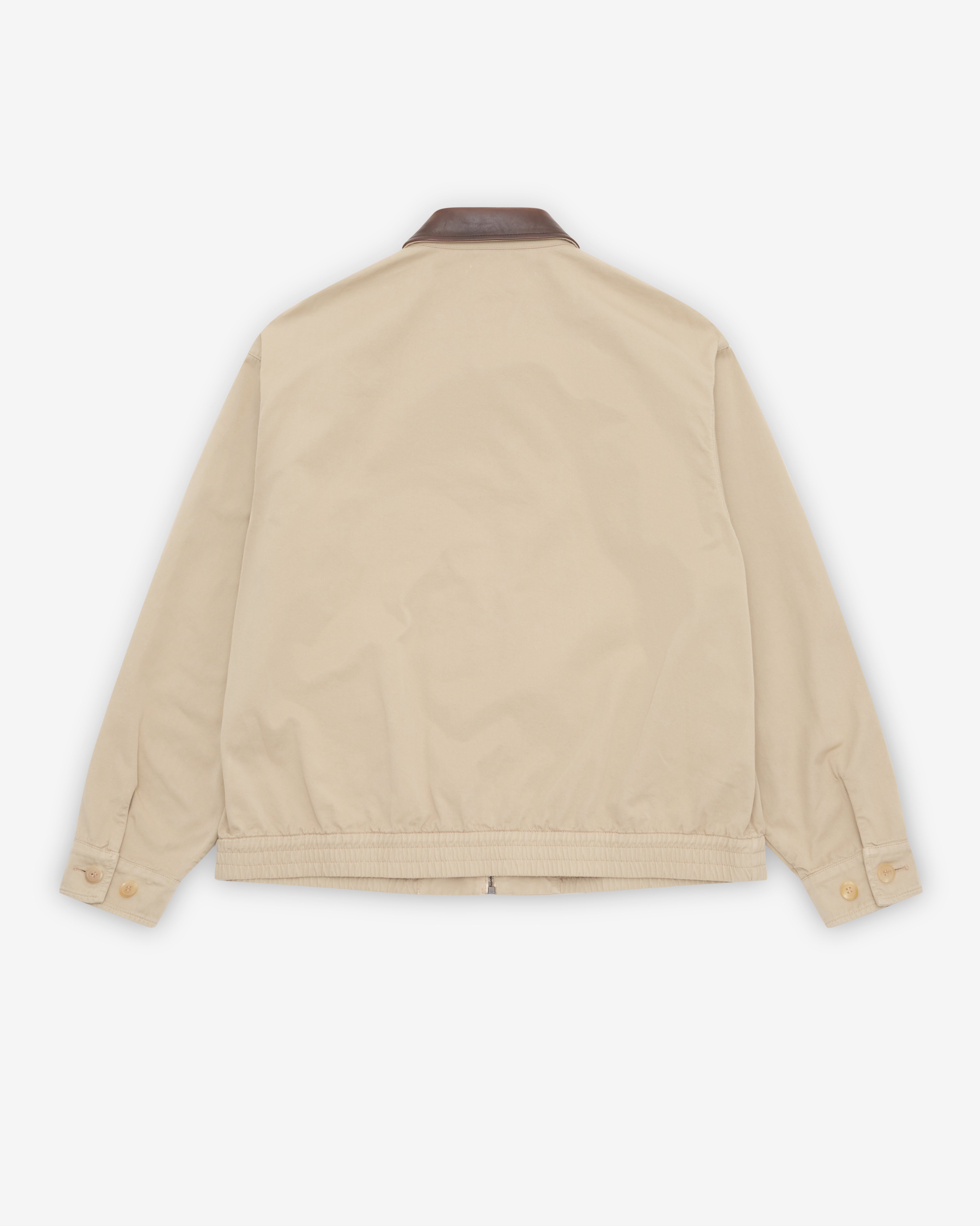 Prada: Men's Cotton Jacket With Leather Details (Cord) | DSMNY E-SHOP