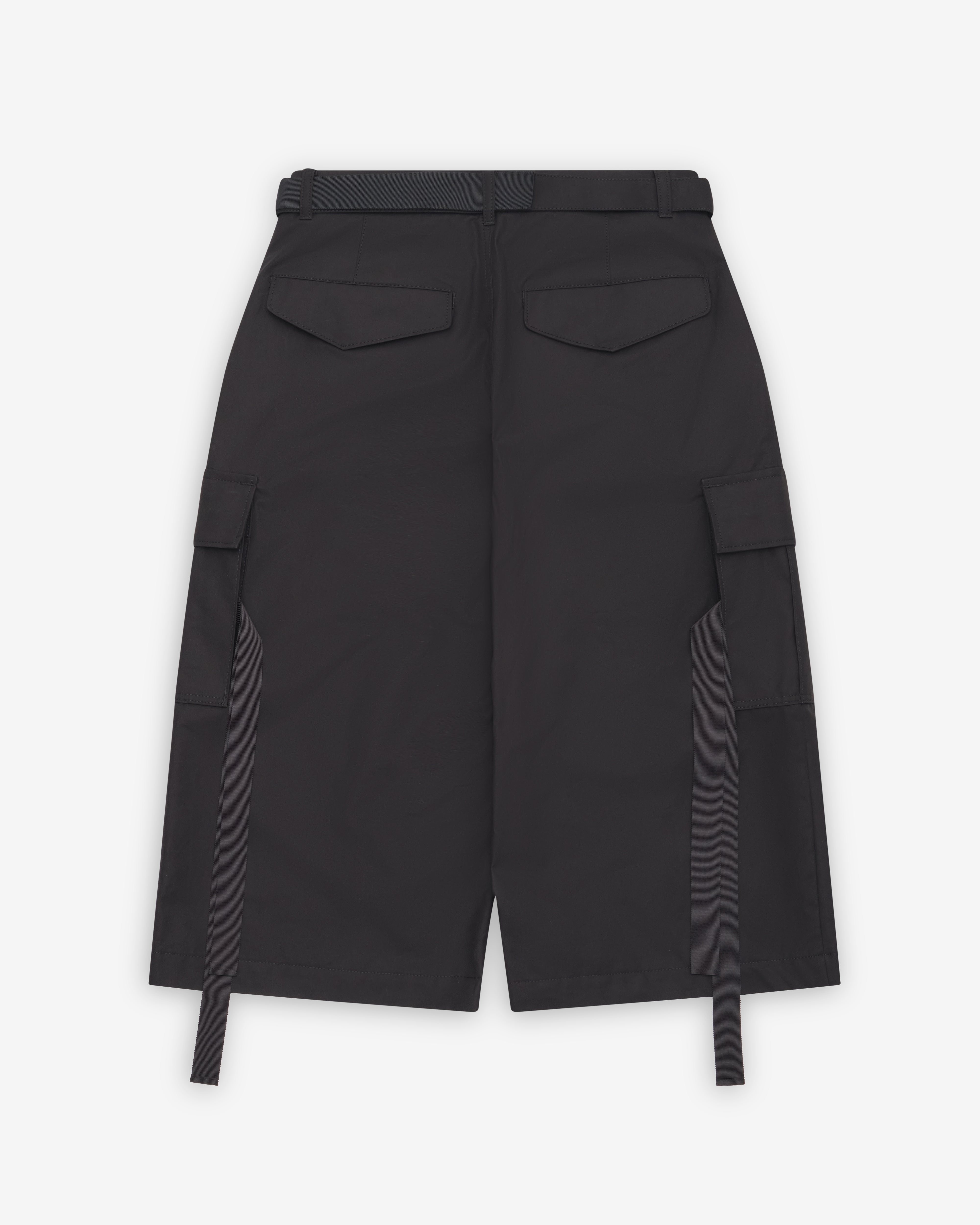 Sacai: Women's Cotton Weather Pants (Black) | DSMNY E-SHOP