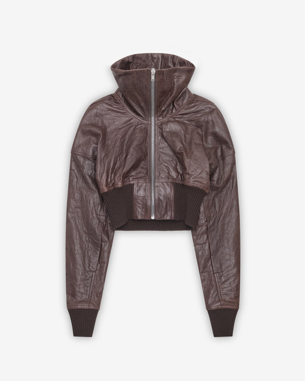 Rick Owens - Women's Dracuflight Cropped Jacket - (Grease)