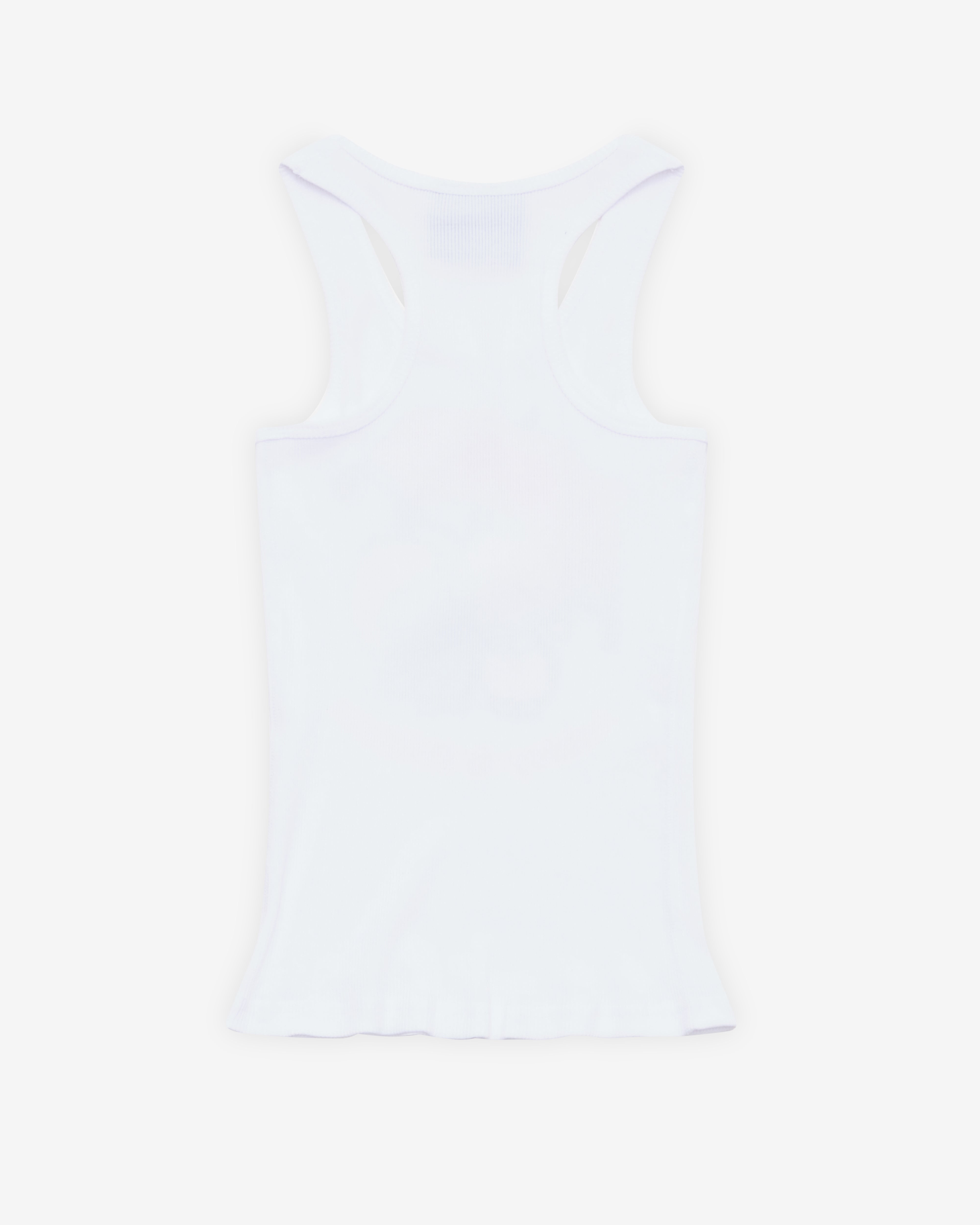 Ashley Williams: Women's Graphic Tank Top (White) | DSMNY E-SHOP