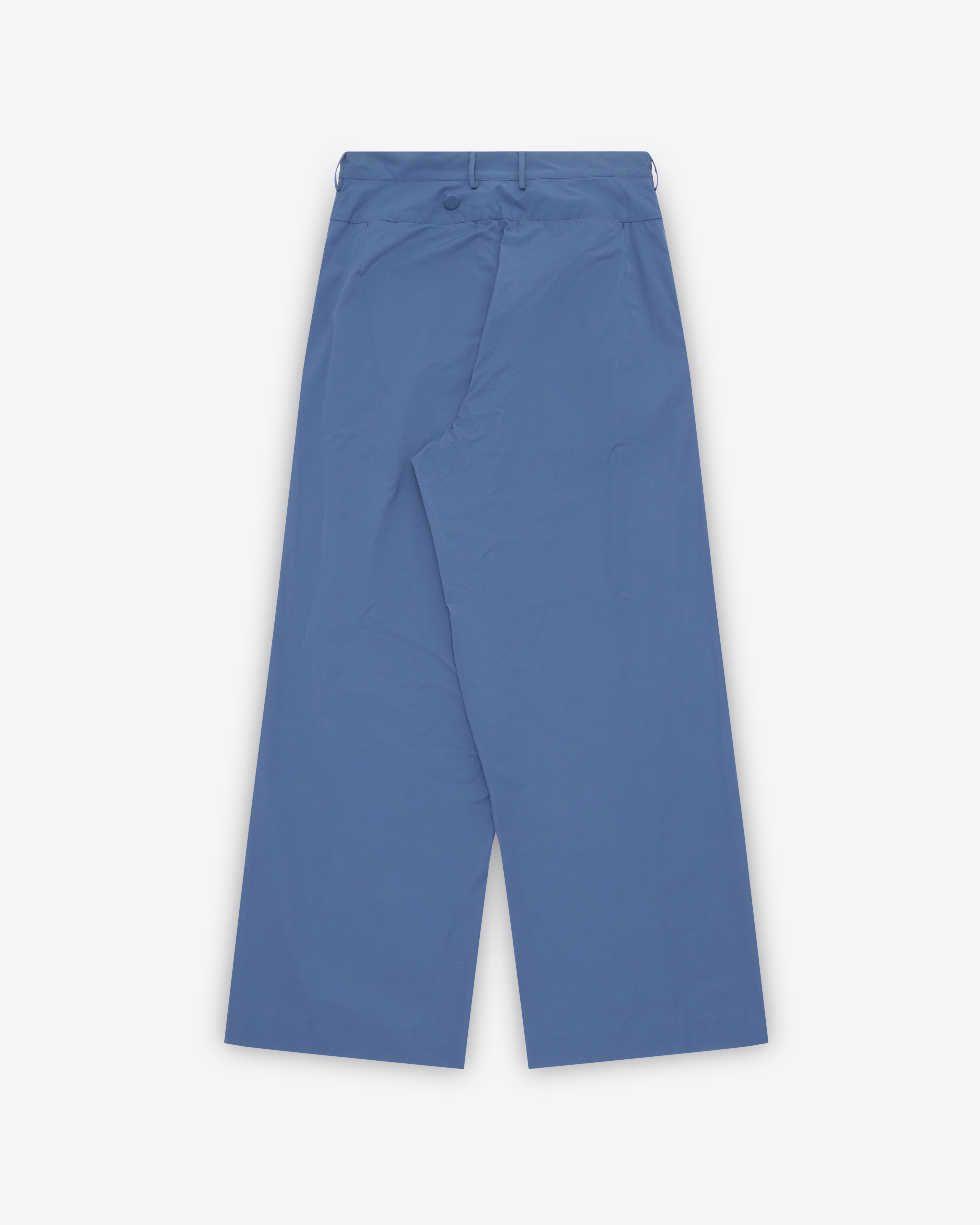 Kiko Kostadinov: Men's Kippel Wrap Trousers (Abyss Blue) | DSMNY E
