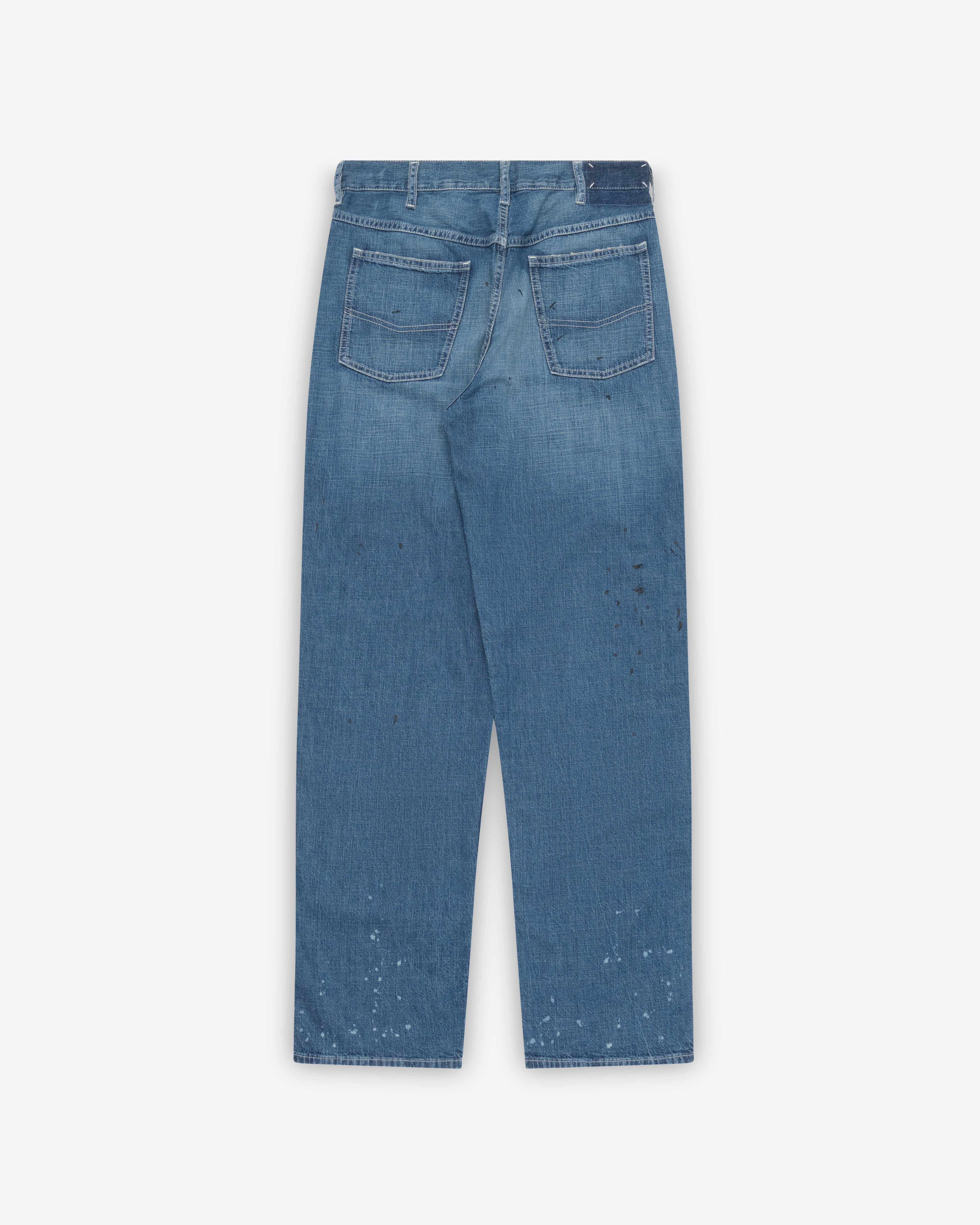 メゾン マルジェラ/MAISON MARGIELA パンツ アパレル メンズ PANTS 5 POCKETS デニムパンツ SHADES OF JUTE COLOURS 2024年春夏新作 S50LA0225-S30870-965 Maison Margiela: Men's 5-Pocket Denim Trousers (Blue) | DSMNY E-SHOP