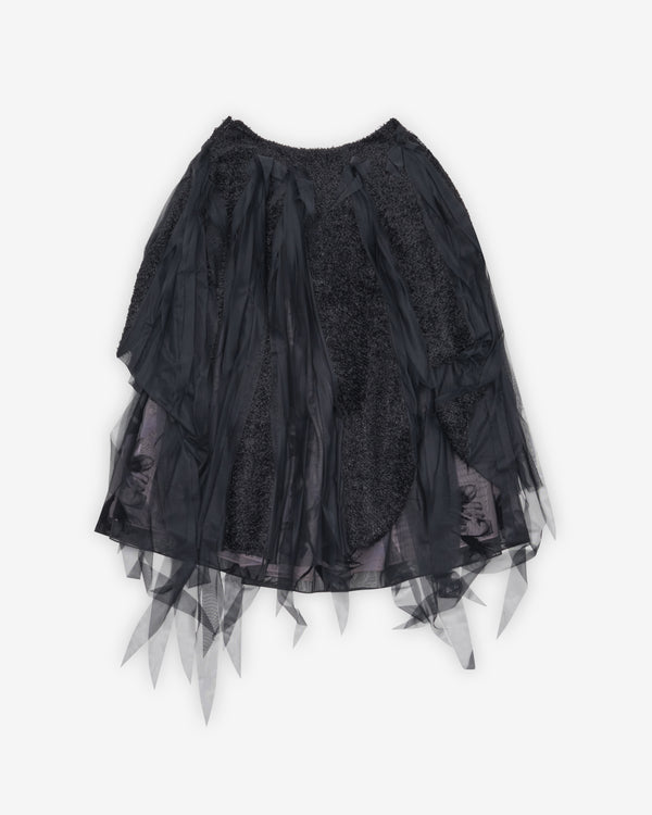 Pauline Dujancourt - Women's Broken Eggshells Skirt - (Black)