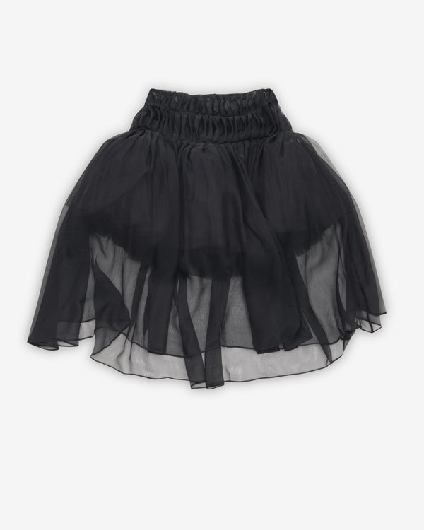 Pauline Dujancourt - Women's Alice Silk Mini Skirt - (Black)