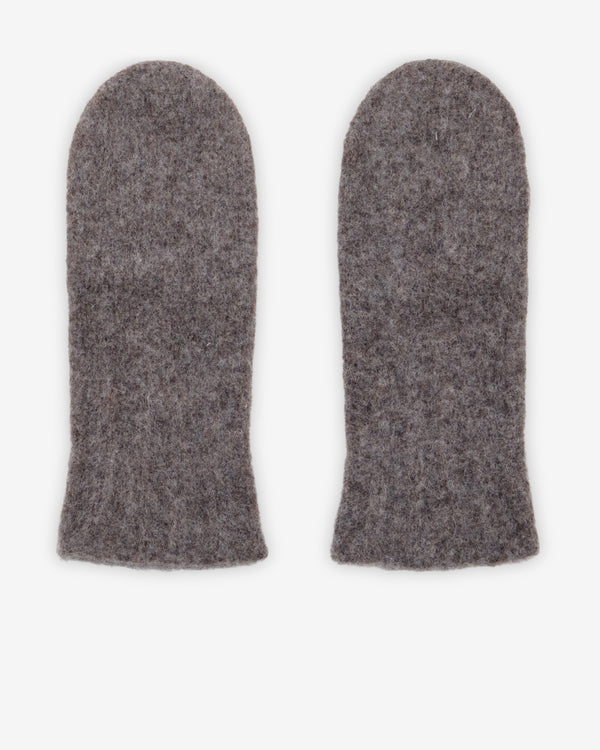 Daniela Gregis - Women's Mittens - (Dark Brown)