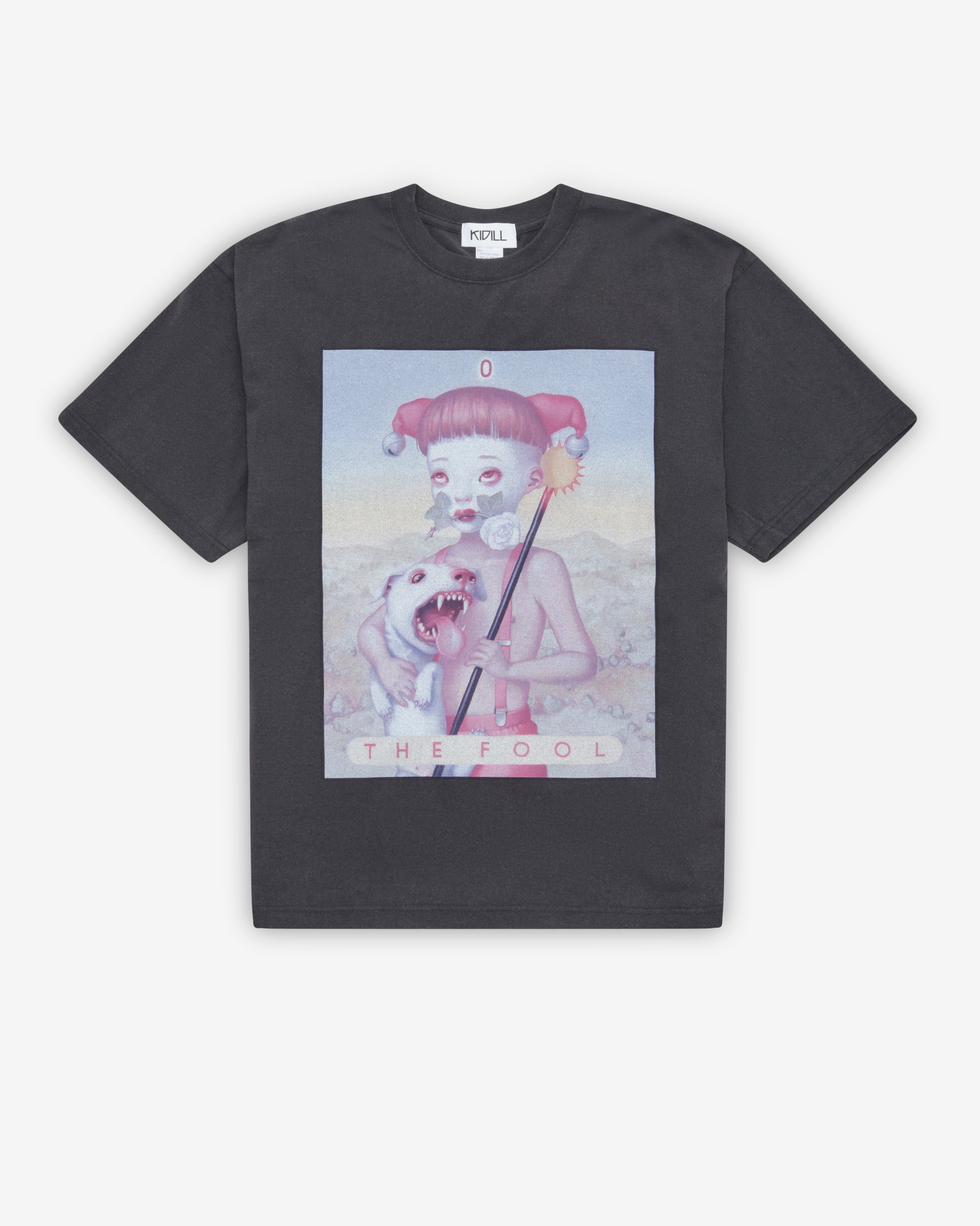kidill シャツ Kidill: Men's The Fool T-Shirt (Black) | DSMNY E-SHOP