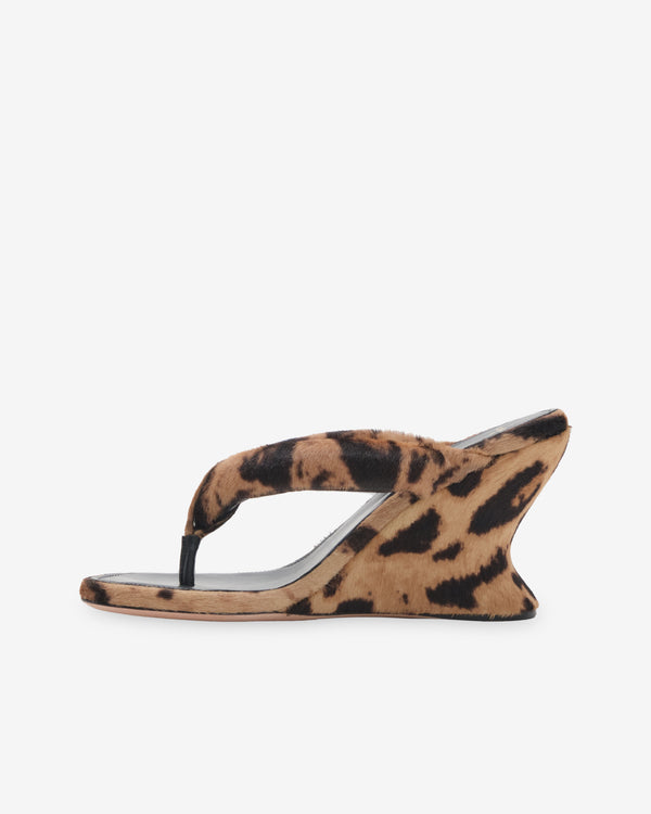 Balenciaga - Women's Gaeta Wedge Thong - (Ocelot)
