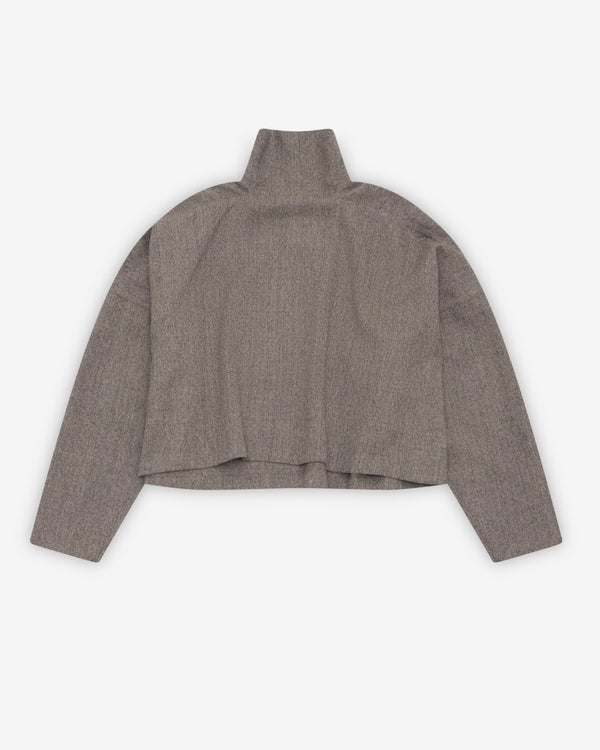 Rick Owens - Women's Jumbo Tabard Cropped Top - (Black Melange)