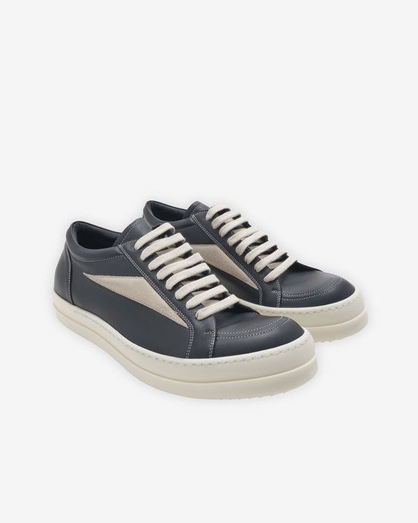 Rick Owens - Men's Vintage Sneaks - (Black/Milk)