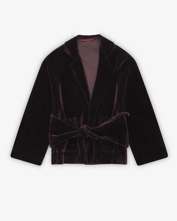 Daniela Gregis - Women's Giacca Jacket - (Dark Brown)